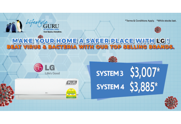 Beat Virus & Bacteria With LG Today!